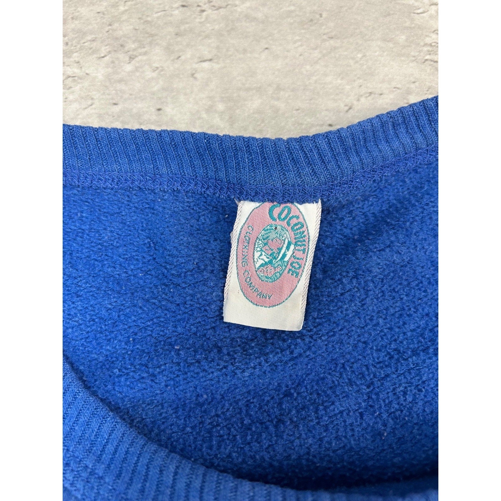Vintage 80s/90s Flamingo Lifeguard Cartoon Graphic Sweatshirt Size XL