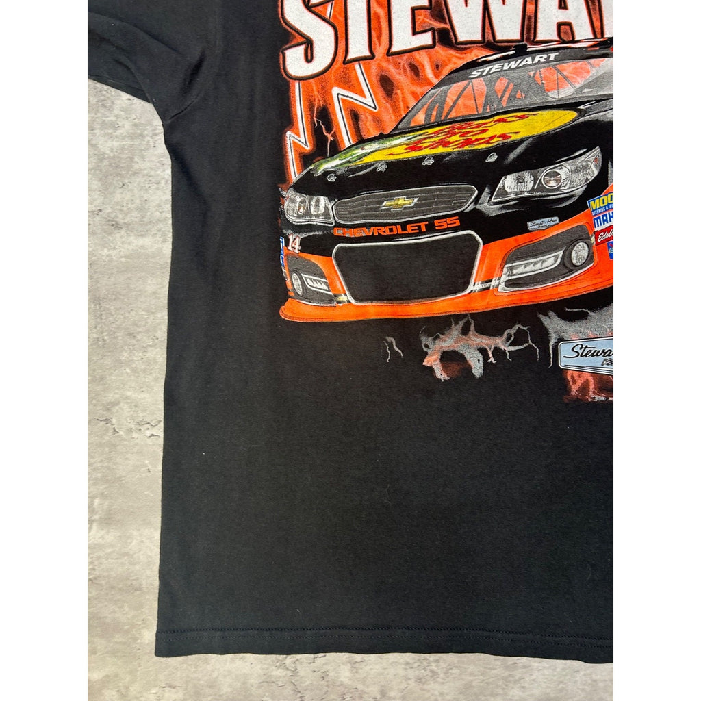 Vintage Tony Stewart #20 Home Depot Racing Nascar Graphic T-Shirt Size XL