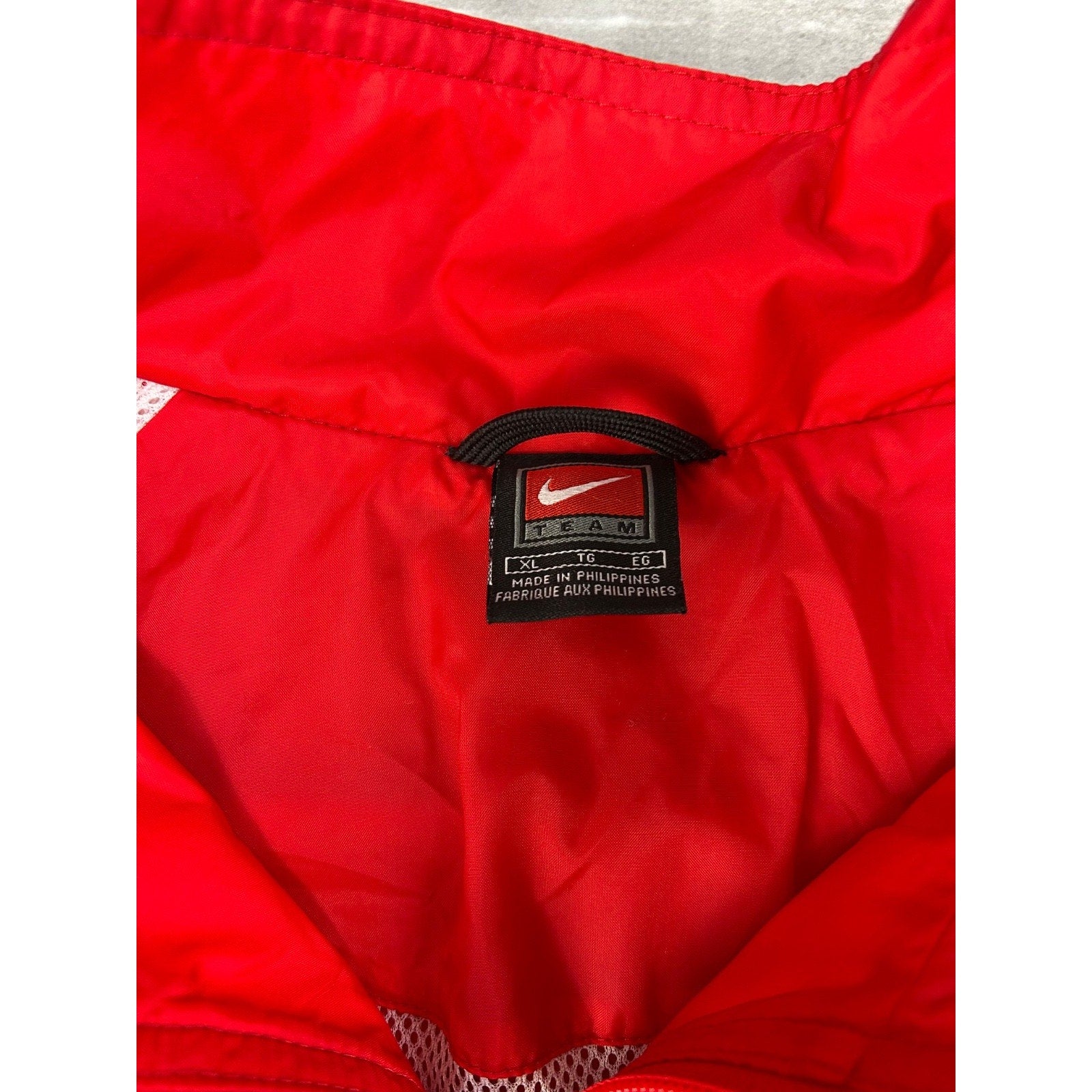 Vintage Ohio State Buckeyes NCAA Nike Full Zip Windbreaker Jacket Size XL