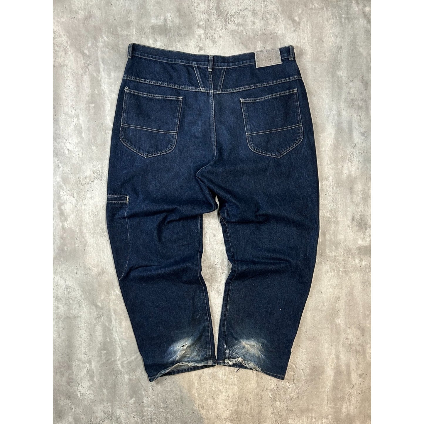Vintage Marithe Francois Girbaud MF+G Dark Wash Denim Pants Size 42