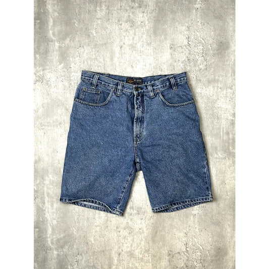 Vintage Route 66 Medium Wash Denim Shorts Size 34