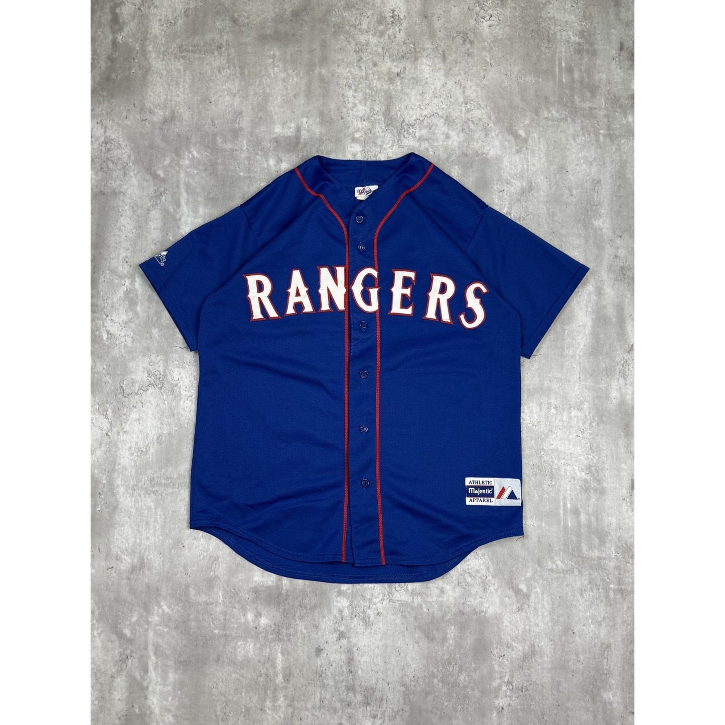 Vintage Alex Rodriguez #3 Texas Ranger MLB Baseball Jersey Size Large
