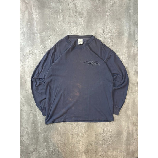 Vintage Y2K Redsand Surf Co Spellout Graphic Long Sleeve T-Shirt Size Large