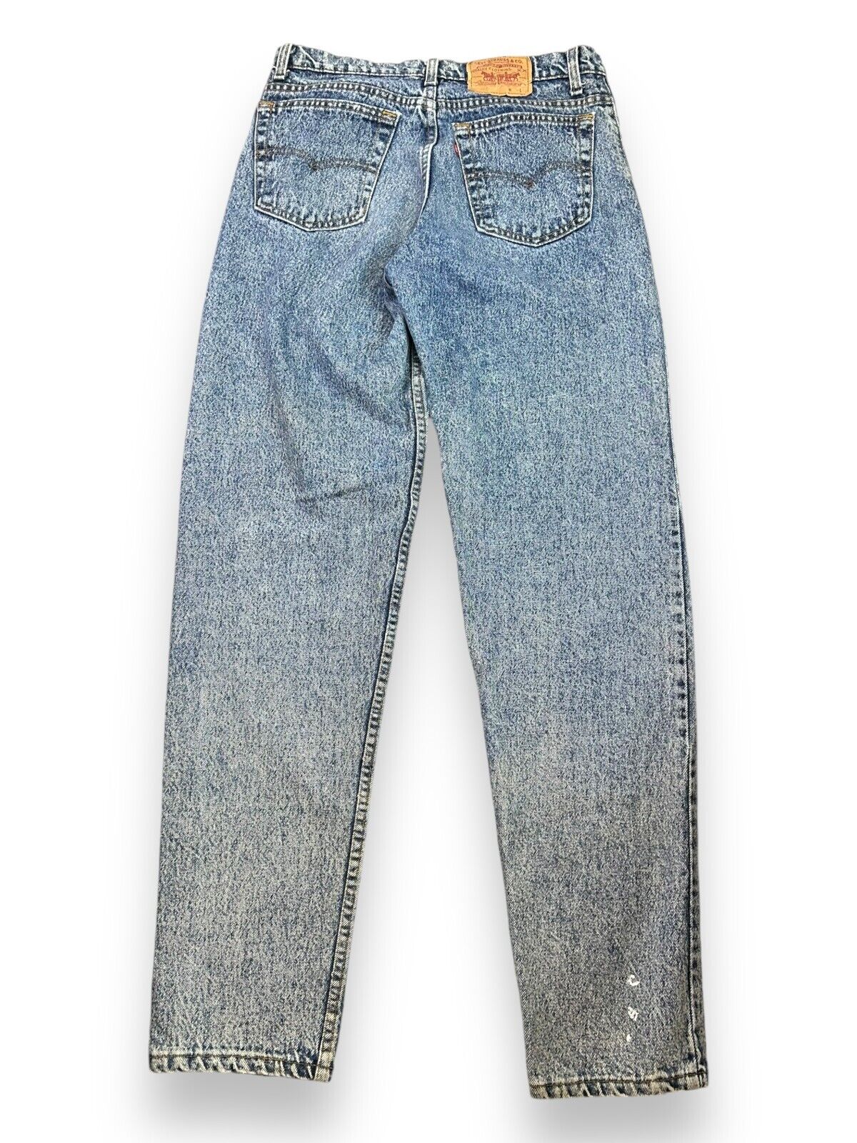 Vintage 90s Levis 550 Medium Stone Wash Denim Pants Size 32