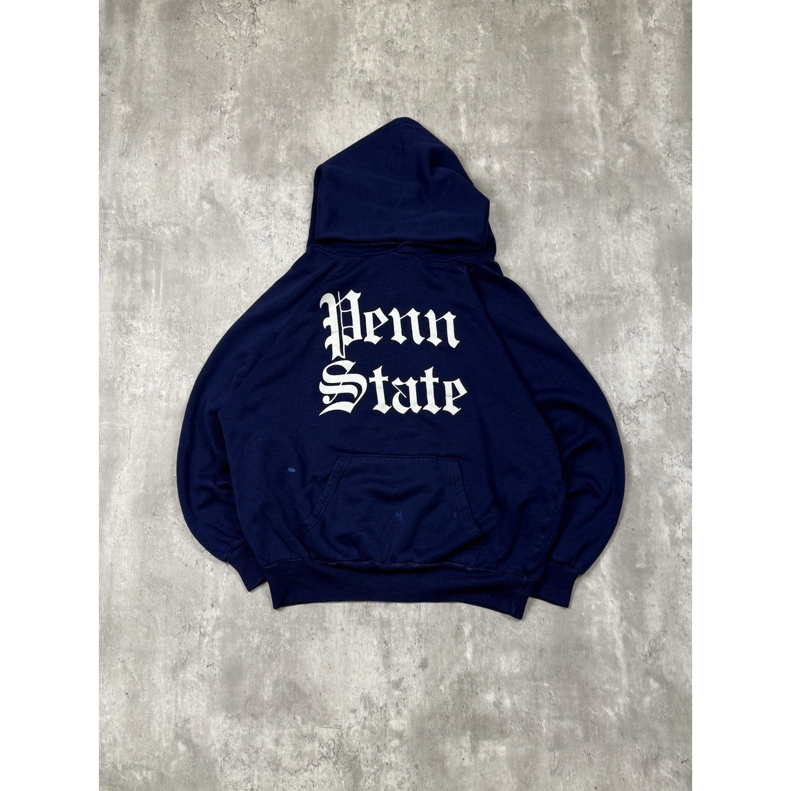 Vintage 80s/90s Penn State Nittany Lions NCAA Hooded Sweatshirt Size Large