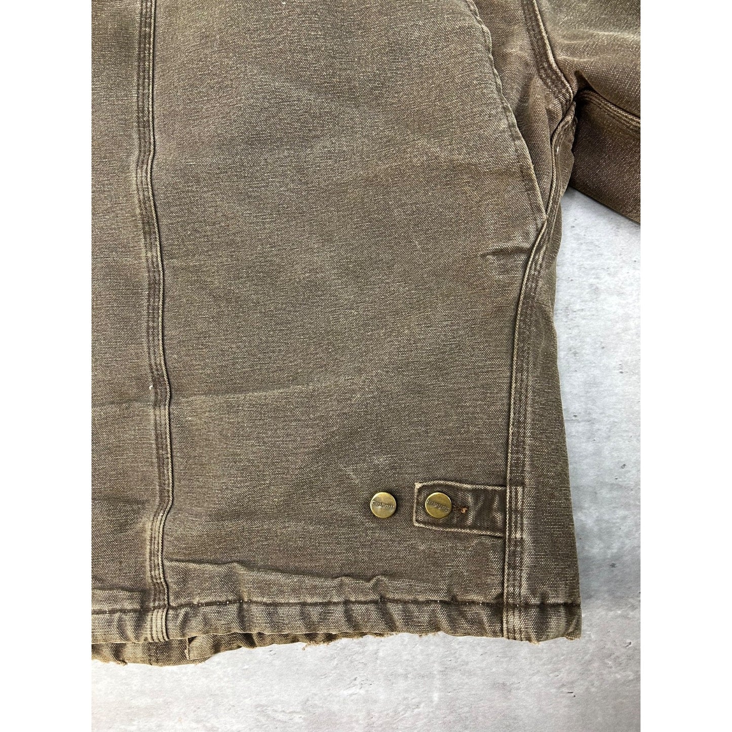 Vintage Carhartt Insulated Canvas Cropped Arctic Jacket Size Medium