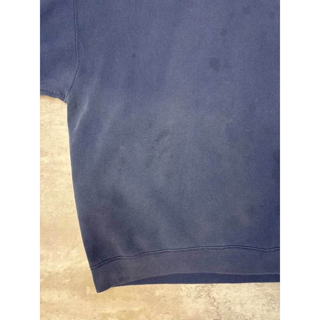 Vintage Nike Tonal Embroidered Mini Swoosh Sweatshirt Size 2XL