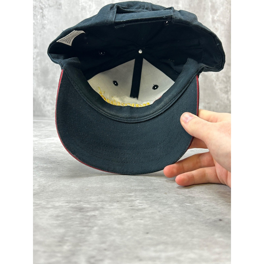 Vintage Havoline Racing Embroidered Spellout Nascar Strapback Hat OSFA