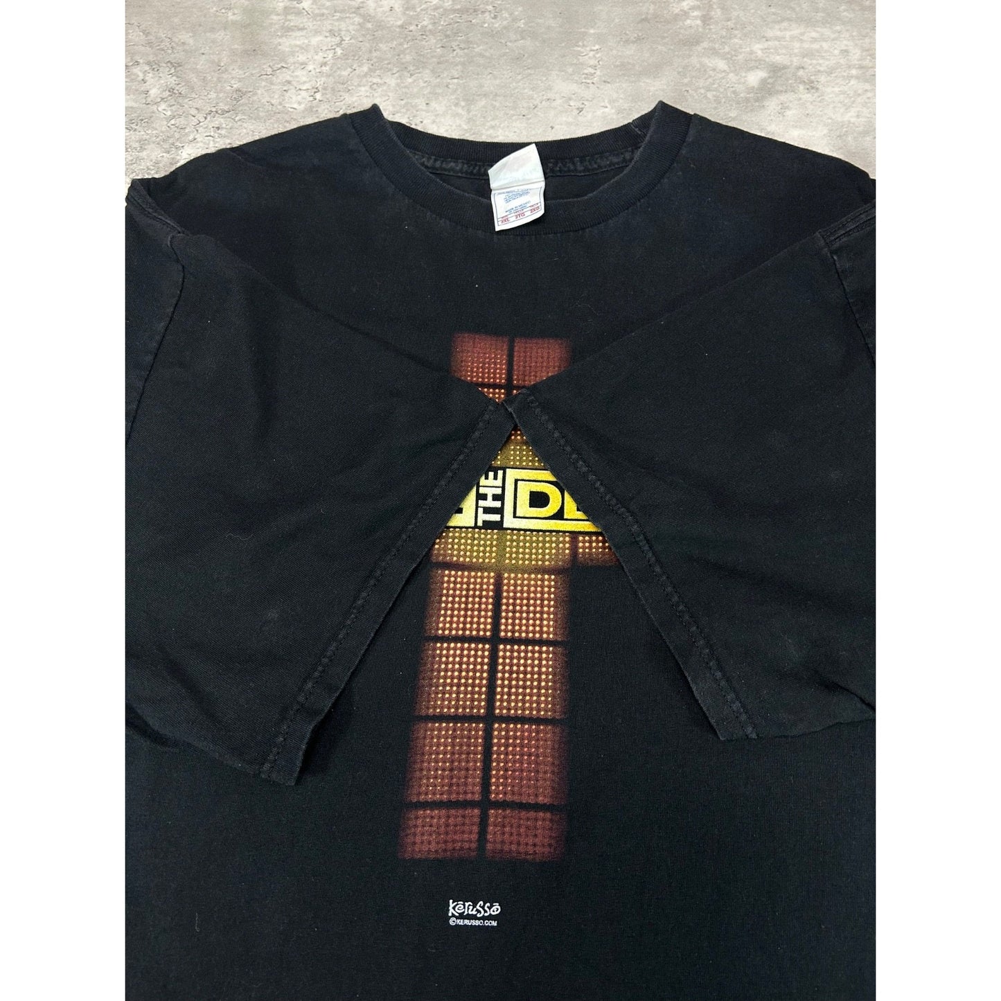 Vintage Take The Deal Parody Graphic Spellout Jesus T-Shirt Size 2XL