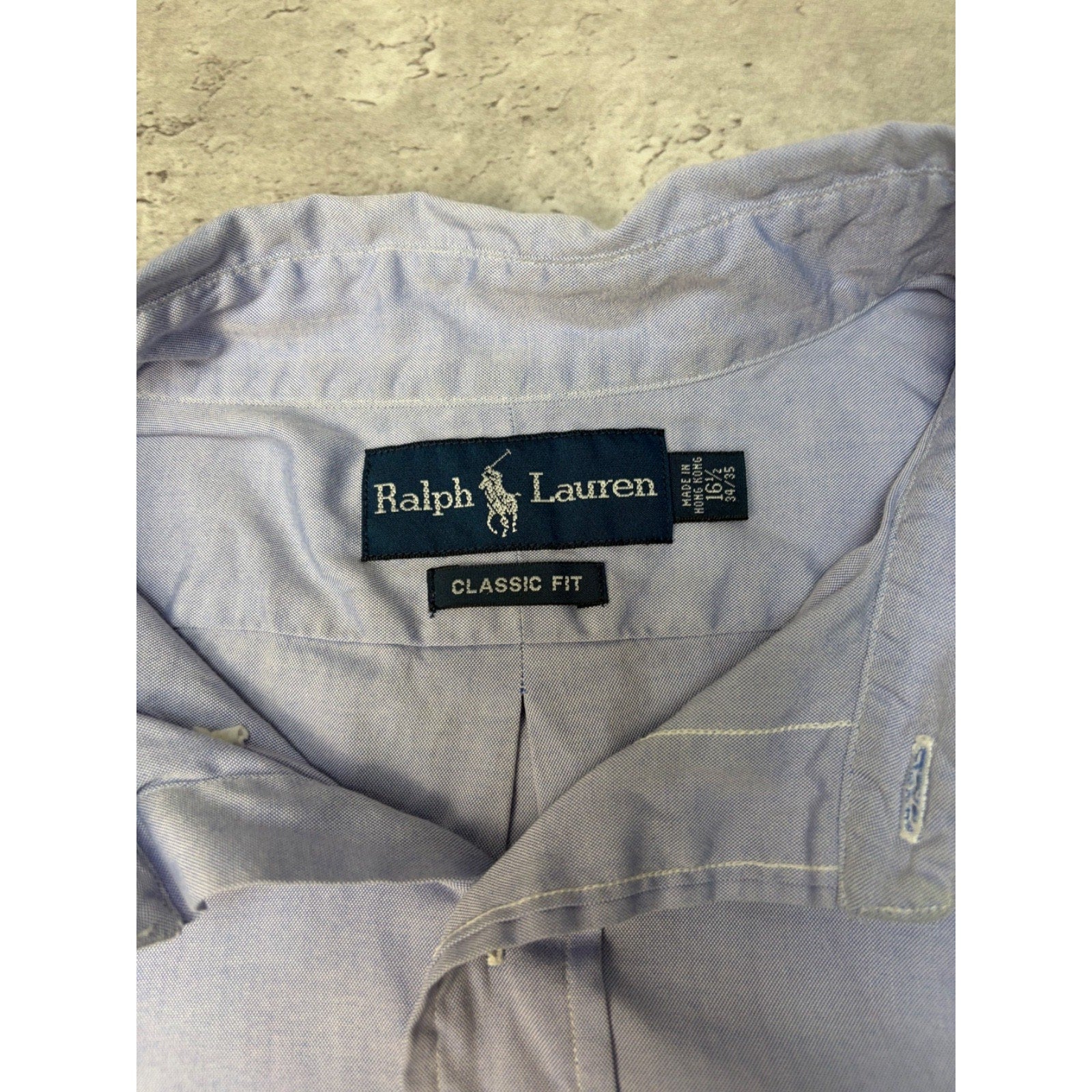 Vintage Polo Ralph Lauren Embroidered Pony Long Sleeve Button Up Shirt Size 2XL