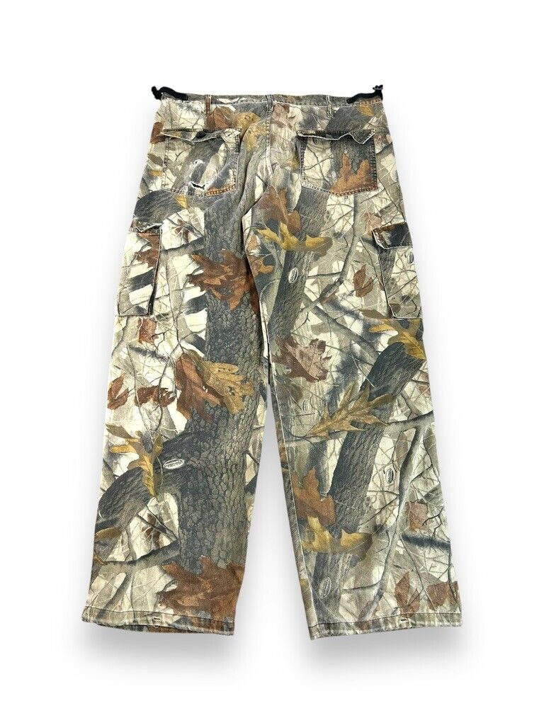 Vintage Liberty Realtree Hardwoods Camo Cargo Hunting Pants Size 39