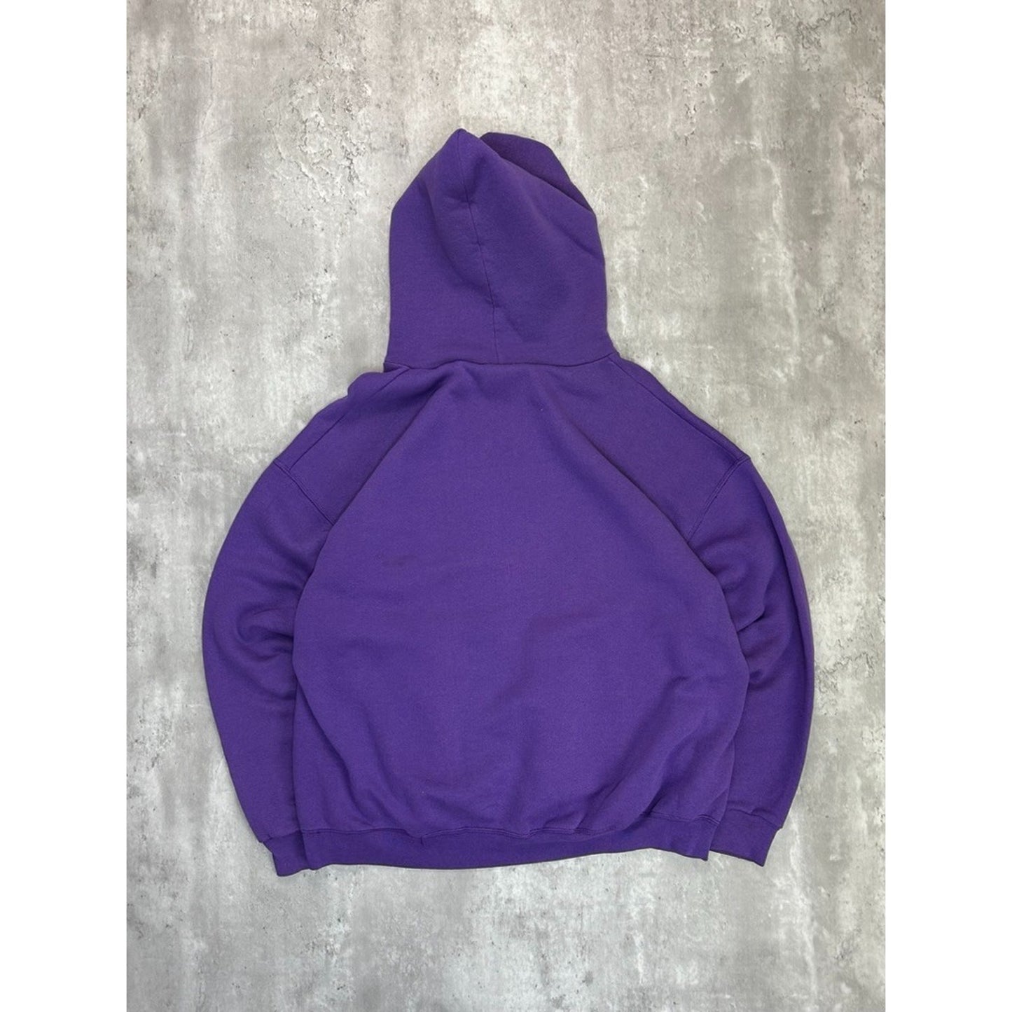 Vintage 90s Minnesota Vikings NFL Graphic Spellout Hooded Sweatshirt Size XL