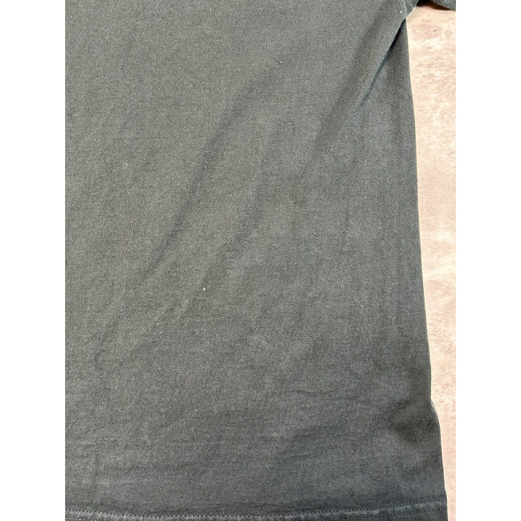 Detroit Lions NFL Spell Out Longsleeve T-Shirt Size XL Black