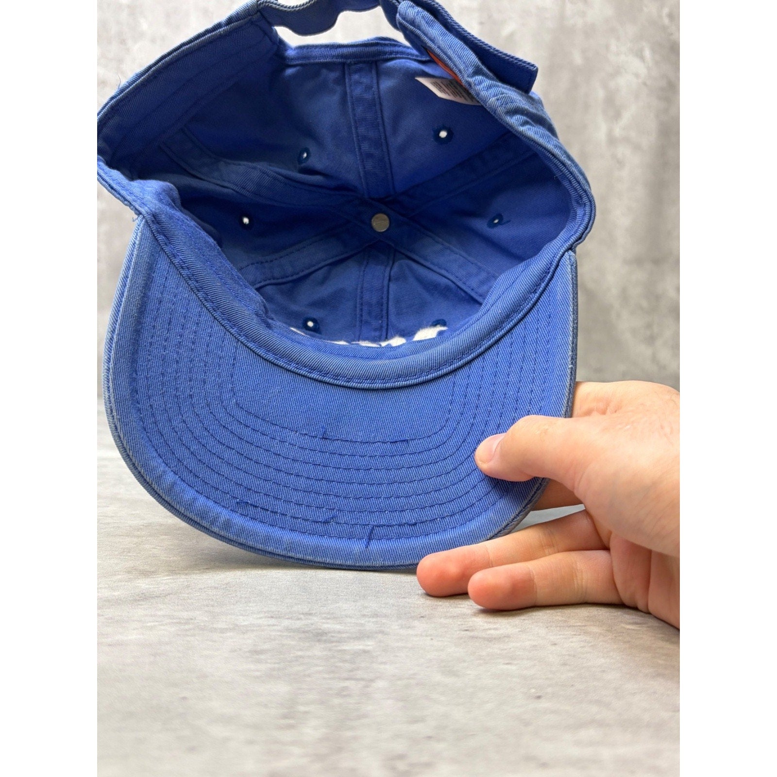 Vintage Nike Embroidered Script Spellout Strapback Hat OSFA