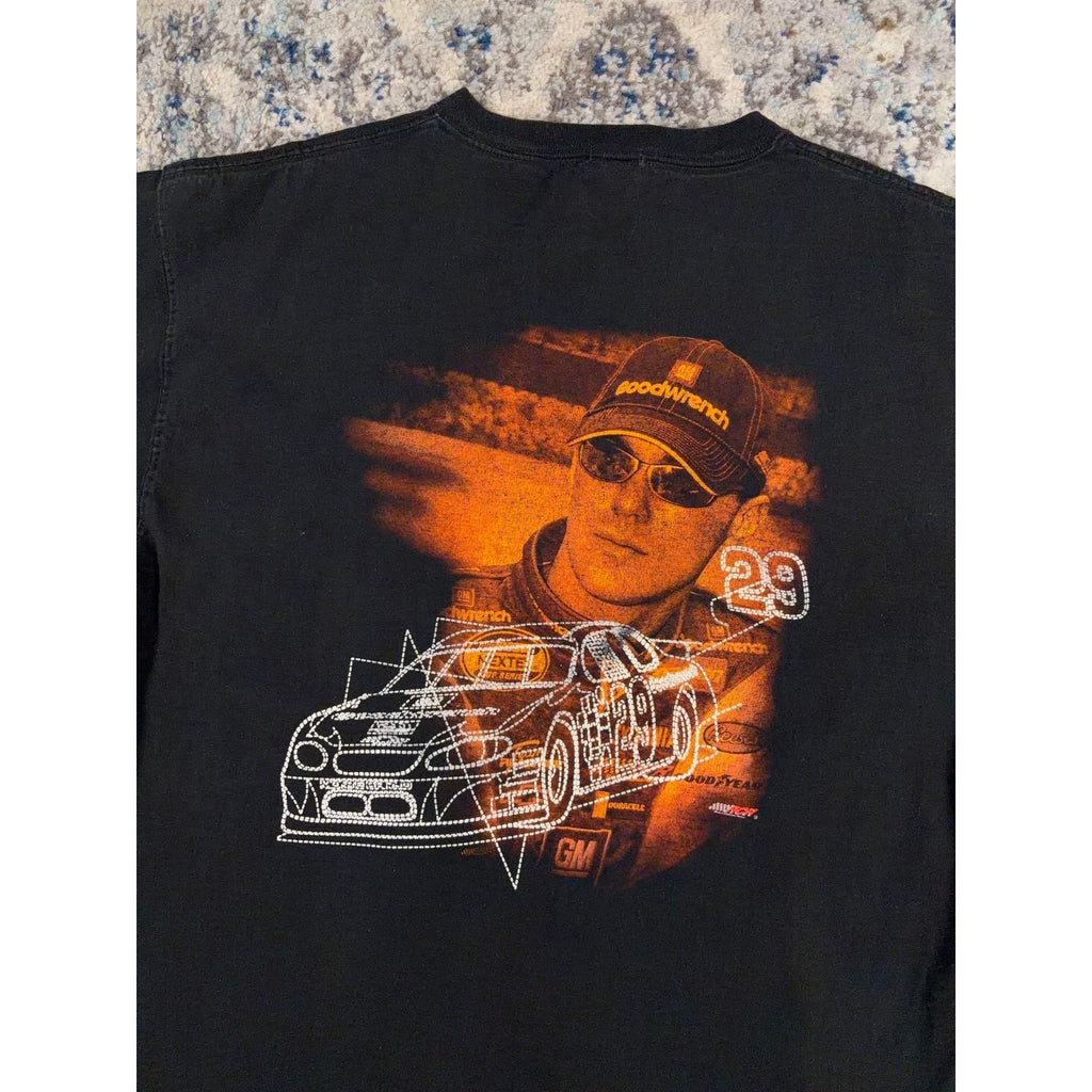 Vintage Kevin Harvick #29 Nascar Goodwrench Racing Graphic T-Shirt Size XL