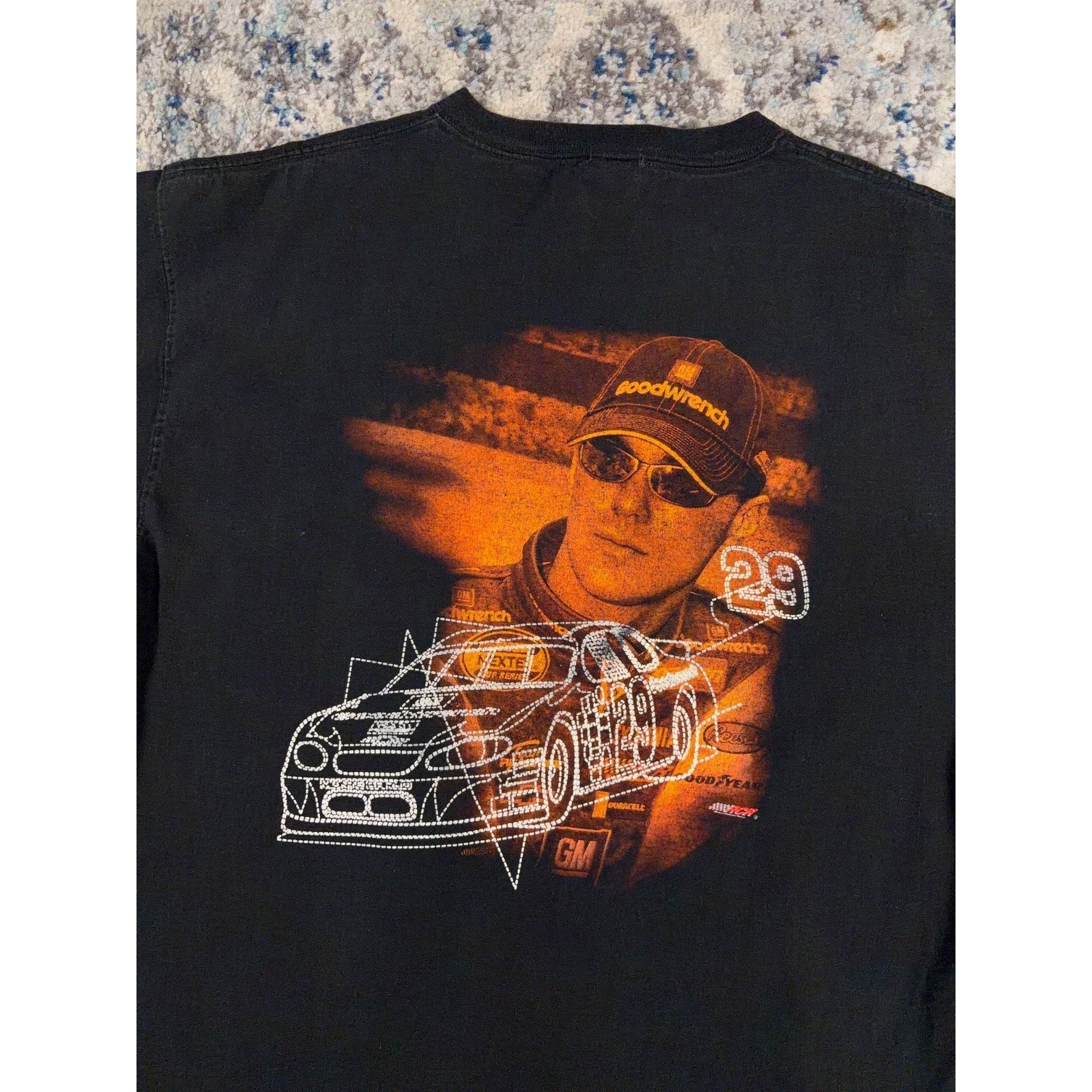 Vintage Kevin Harvick #29 Nascar Goodwrench Racing Graphic T-Shirt Size XL