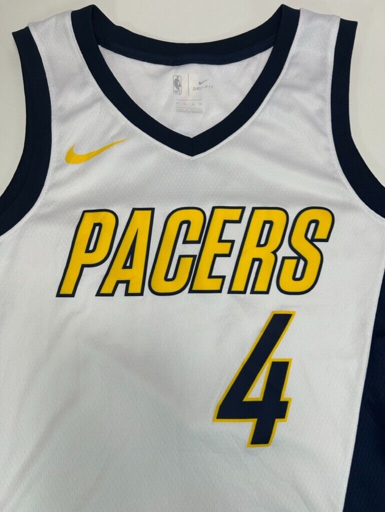 Victor Oladipo #4 Indiana Pacers NBA Swingman Nike Basketball Jersey Size 52 XL