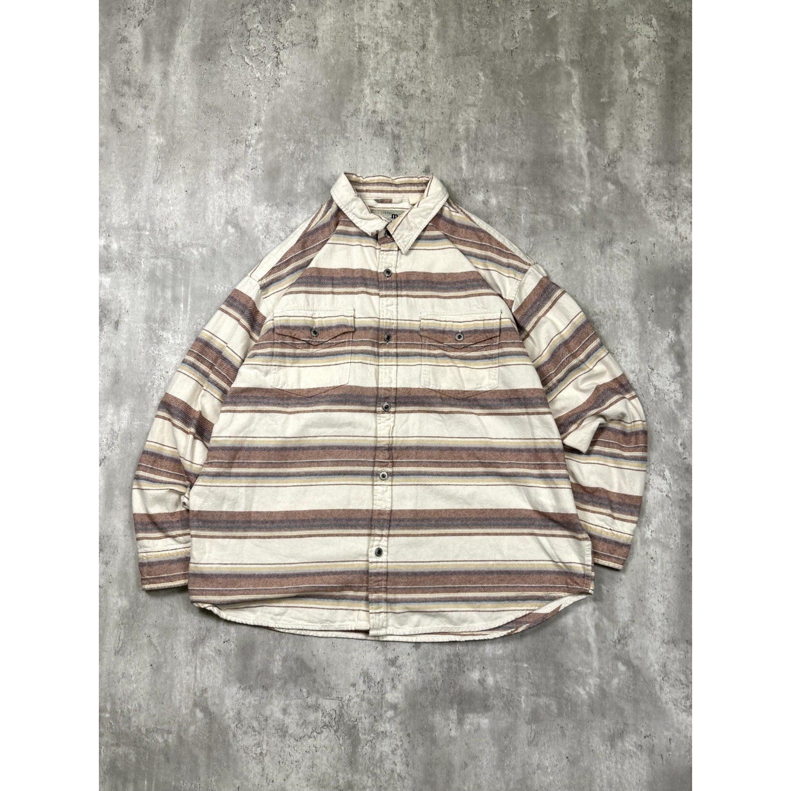 Levis Silvertab Long Sleeve Double Pocket Button Up Shirt Size Large