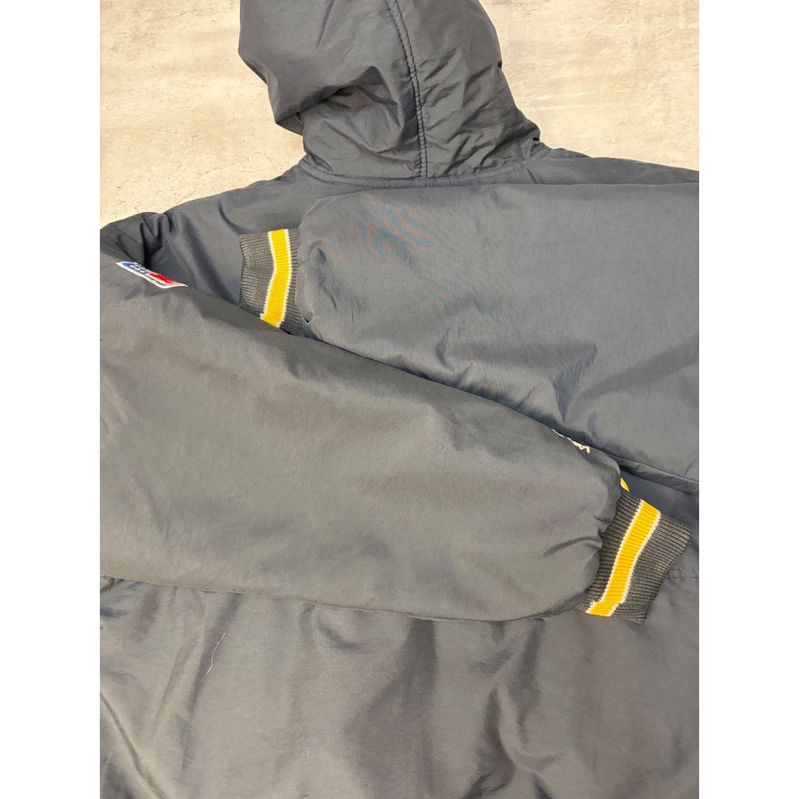 Vintage Pittsburgh Steelers NFL Insulated Starter Bomber Jacket Size