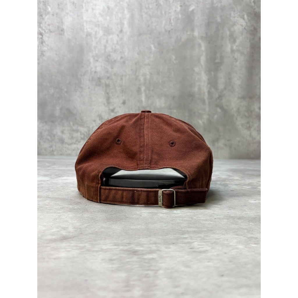 Vintage 2000s Nike Embroidered Swoosh Earth Tone Strapback Hat OSFA