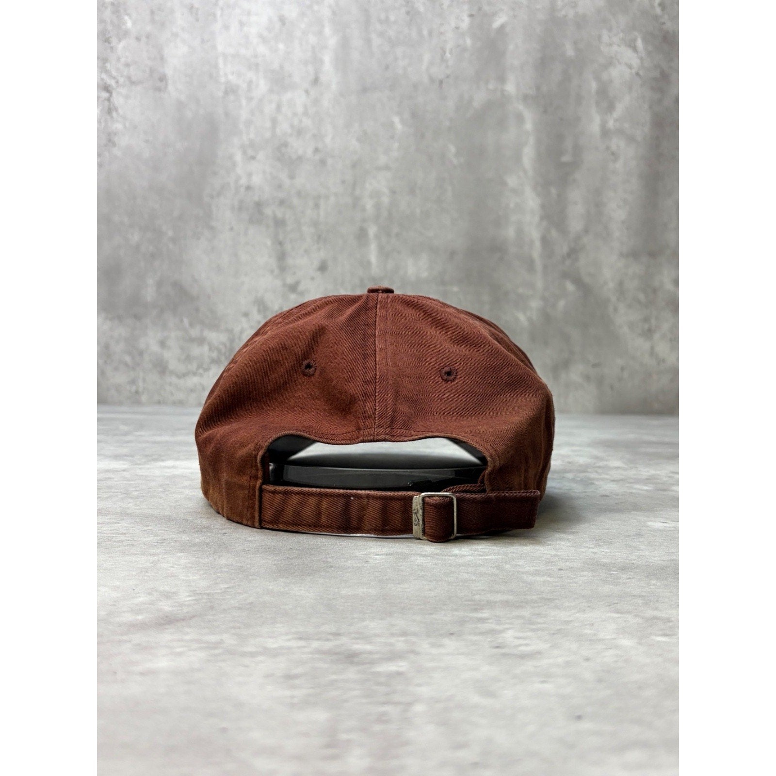 Vintage 2000s Nike Embroidered Swoosh Earth Tone Strapback Hat OSFA