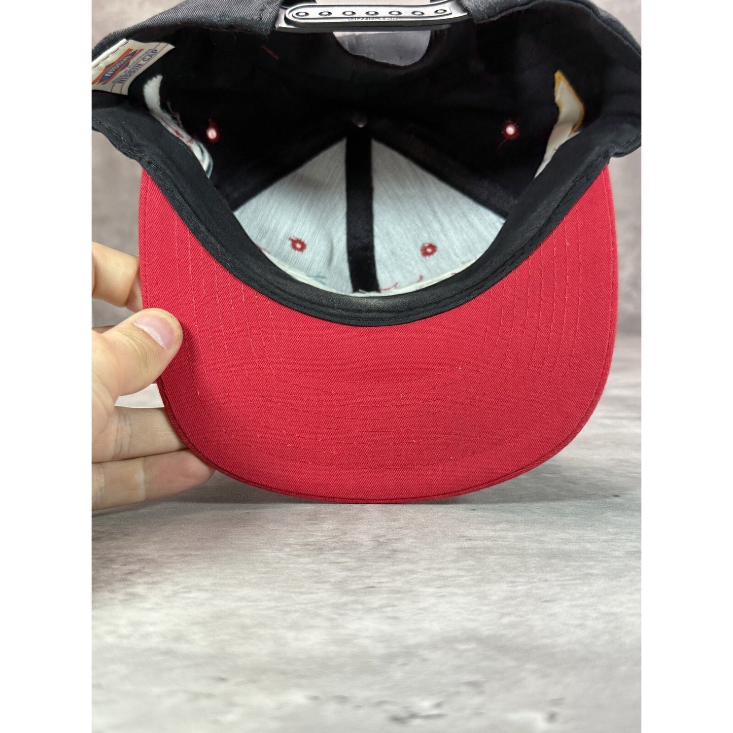 Vintage 90s Hav-A-Tampa Dirt Racing Series Embroidered Snapback Hat OSFA