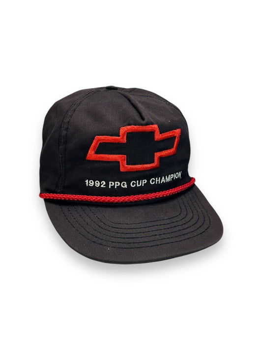 Vintage 1992 Chevrolet PPG Cup Champion Embroidered Logo Snapback Hat OSFA