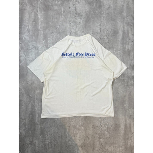 Vintage Detroit Vipers IHL Spellout Logo Hockey Graphic T-Shirt Size XL