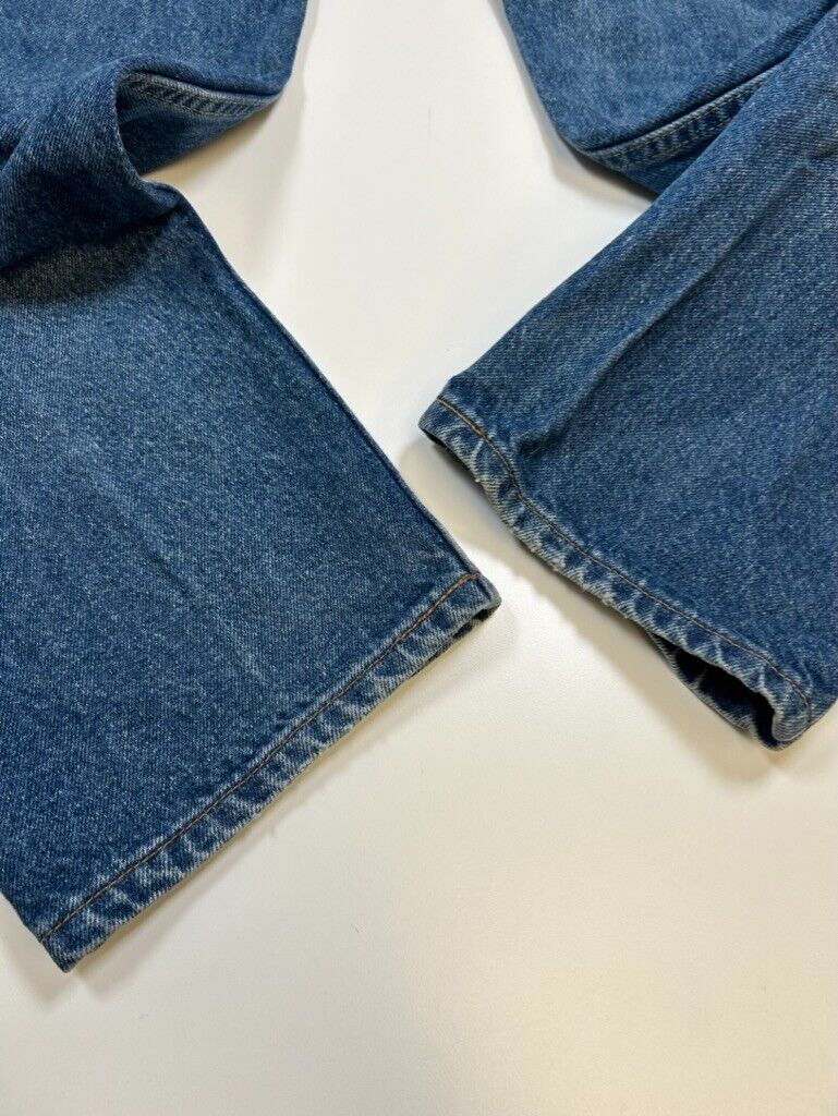 Vintage 1995 Levi's 505 Orange Tab Medium Wash Denim Pants Size 34W
