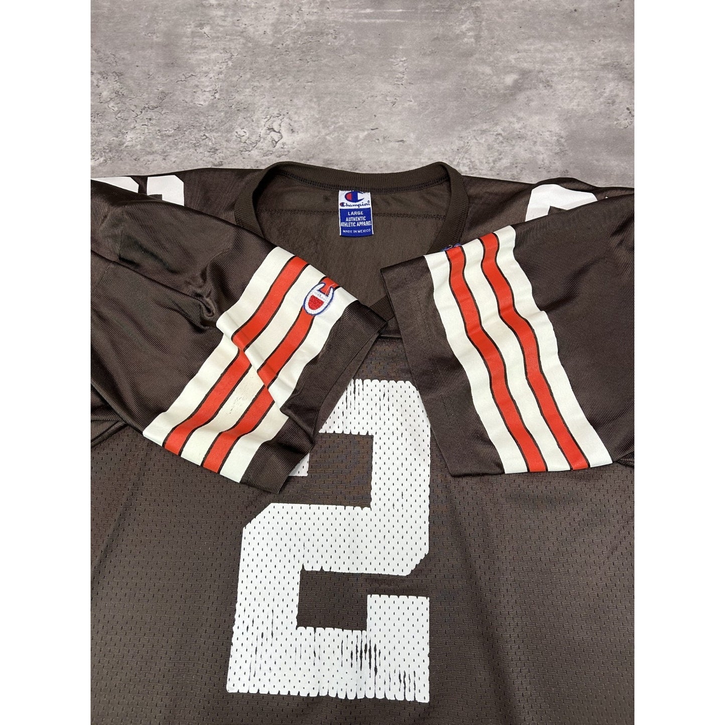 Vintage 90s Tim Couch #2 Cleveland Browns NFL Champion Jersey Size Large