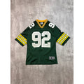 Vintage 1995 Reggie White #92 Green Bay Packers NFL Football Jersey Size Medium