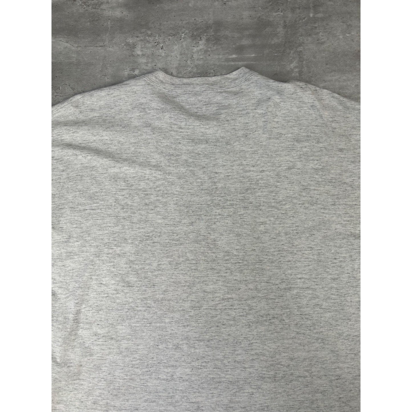 Vintage 90s Universita Venezia Collegiate Crest Graphic T-Shirt Size XL Gray