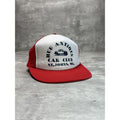 Vintage 80s/90s Hub Antique Car Club Graphic Trucker Snapback Hat M/L