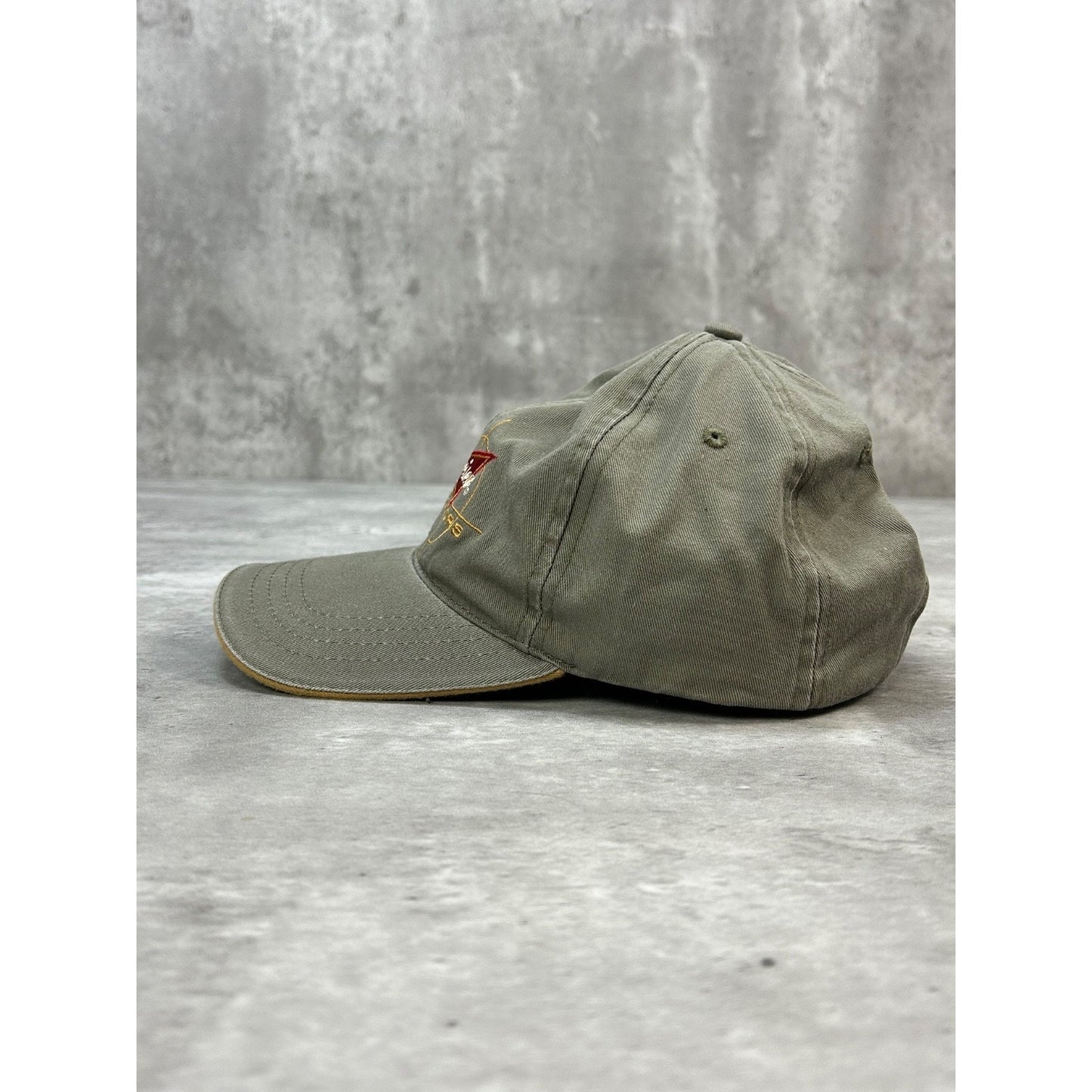 Vintage Budweiser Outdoors Embroidered Logo Beer Promo Strapback Hat OSFA