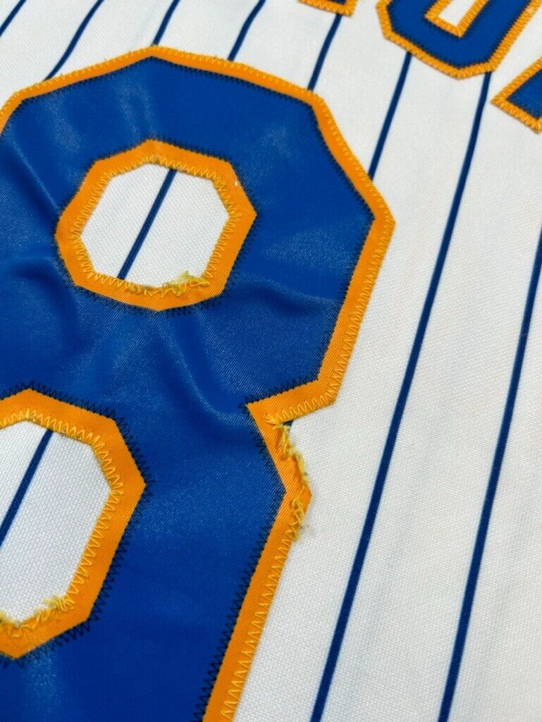Ryan Braun #8 Milwaukee Brewers MLB Stitched Pinstripe Majestic Jersey Size 2XL