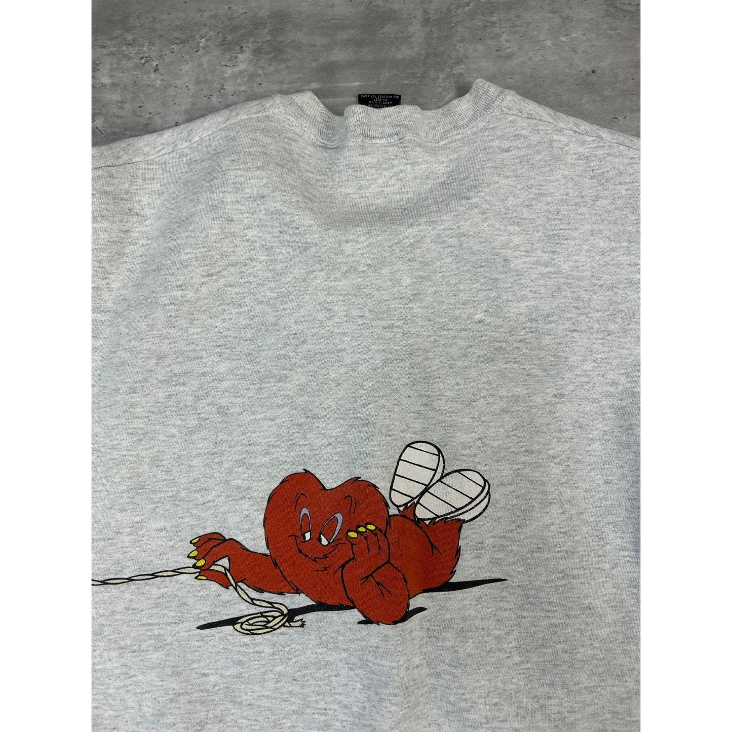 Vintage 90s Looney Tunes Cartoon Characters Tv Show Promo Sweatshirt Size Large