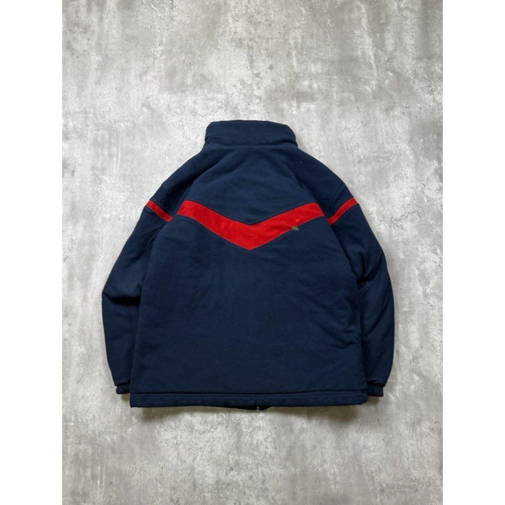 Vintage Nike Embroidered Spellout Full Zip Reversible Jacket Size XL YOUTH