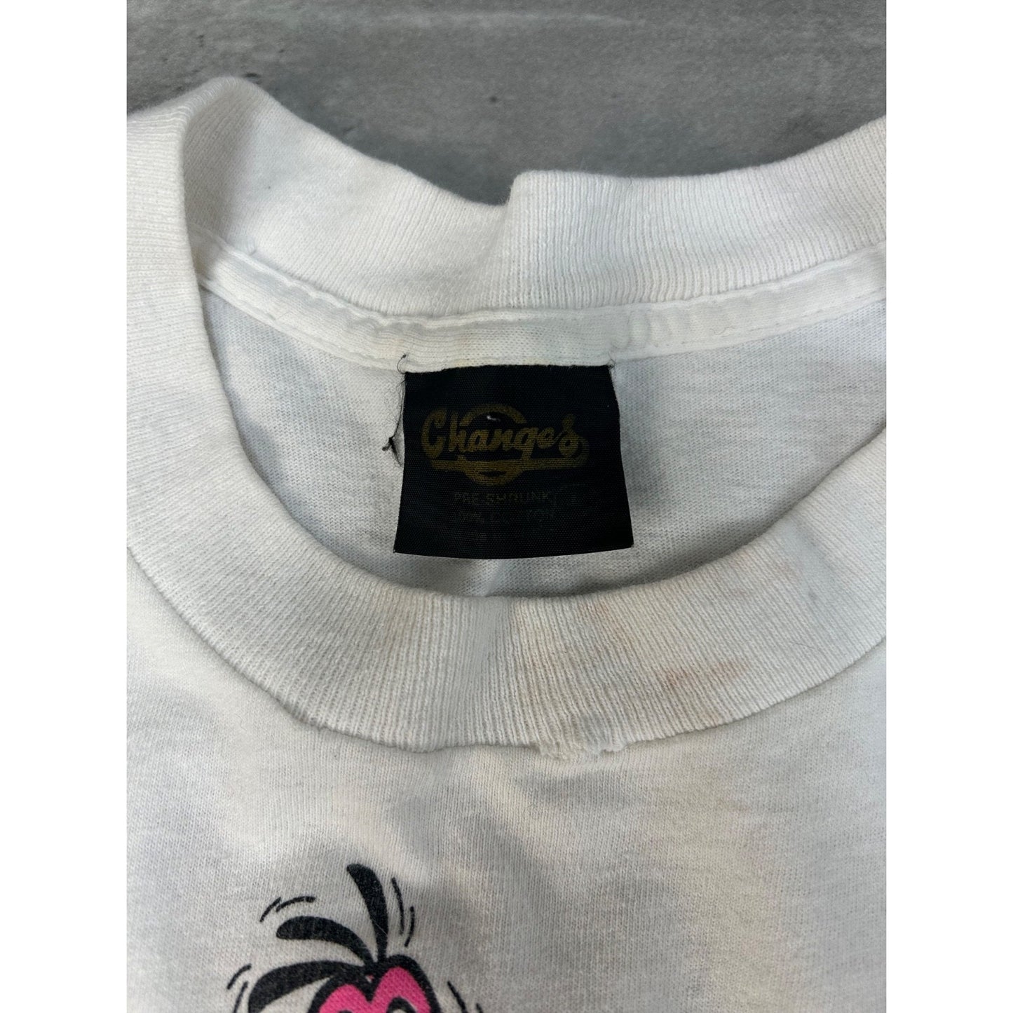 Vintage 1991 The Flintstones Cartoon Tv Show Promo Graphic T-Shirt Size Large