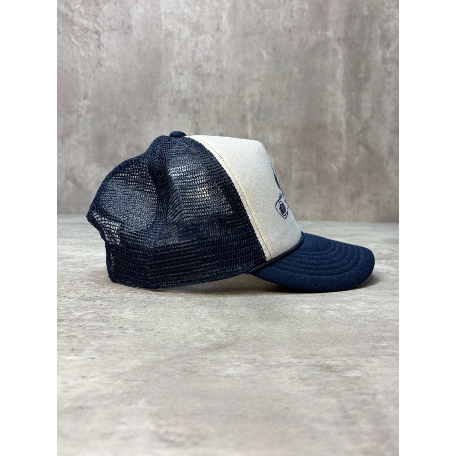 Vintage 80s/90s Okemo Ski Ride Graphic Destination Trucker Snapback Hat OSFA