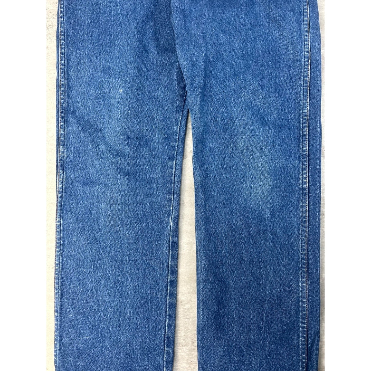 Vintage 80s Wrangler Western Style Dark Wash Denim Pants Size 31