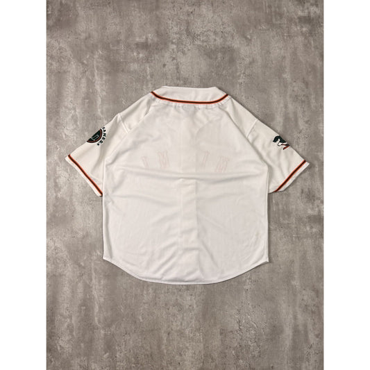 Vintage 2000s Miami Hurricanes NCAA Stitched Baseball Jersey Size 2XL