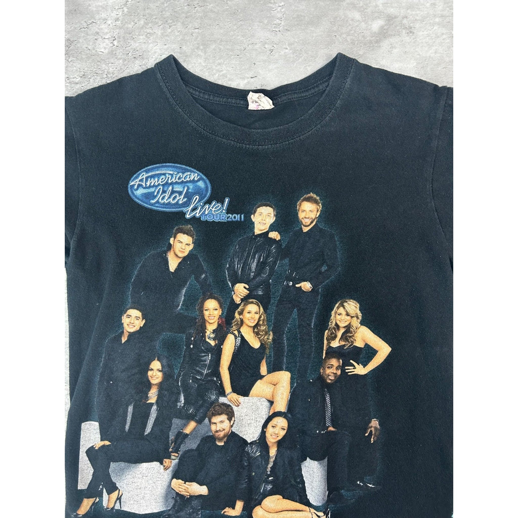 American Idol 10th Anniversary Tv Show Promo Graphic T-Shirt Size Small