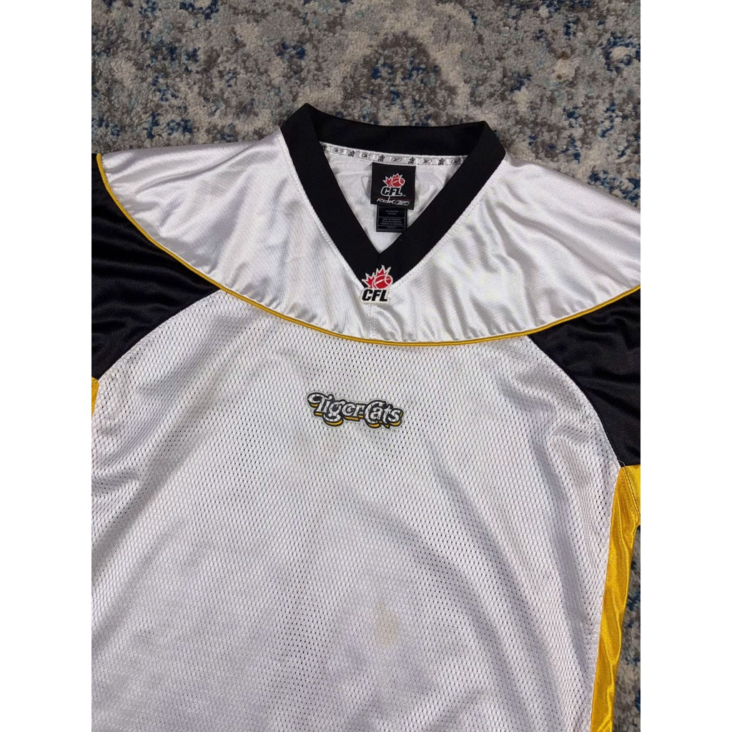 Vintage Hamilton Tiger Cats CFL Reebok Football Jersey Size Medium