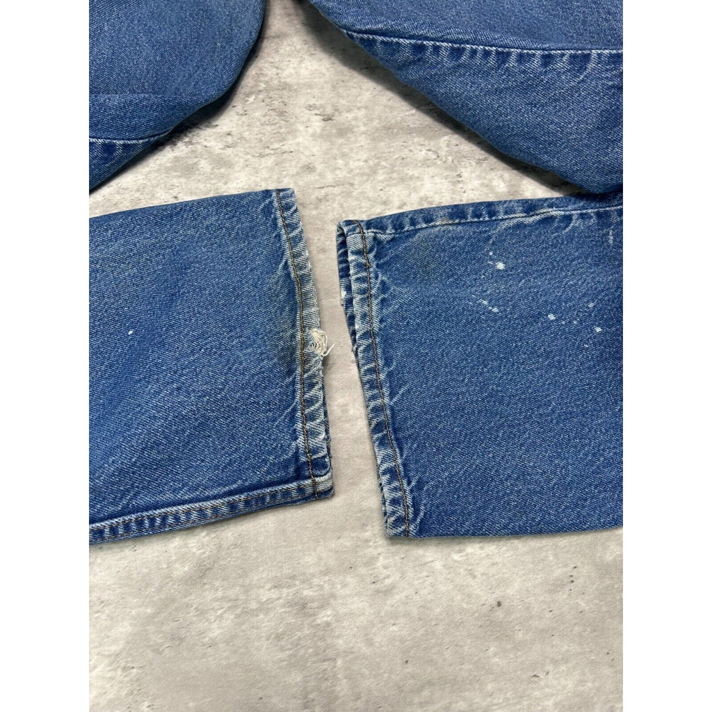 Dickies Dark Wash Denim Workwear Denim Pants Size 36 Blue