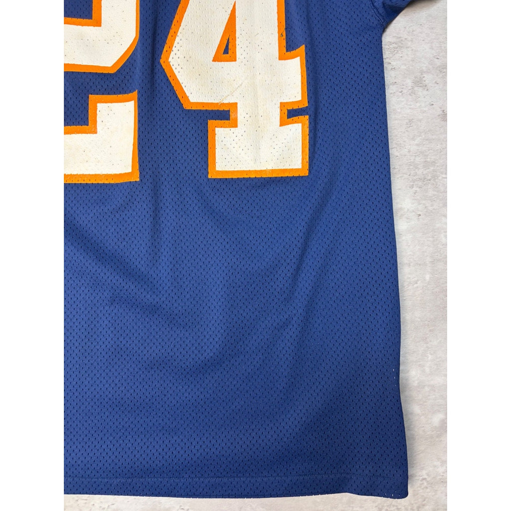 Vintage 1980s Chicago Bears NFL #24 Sand Knit Football Jersey Size Large