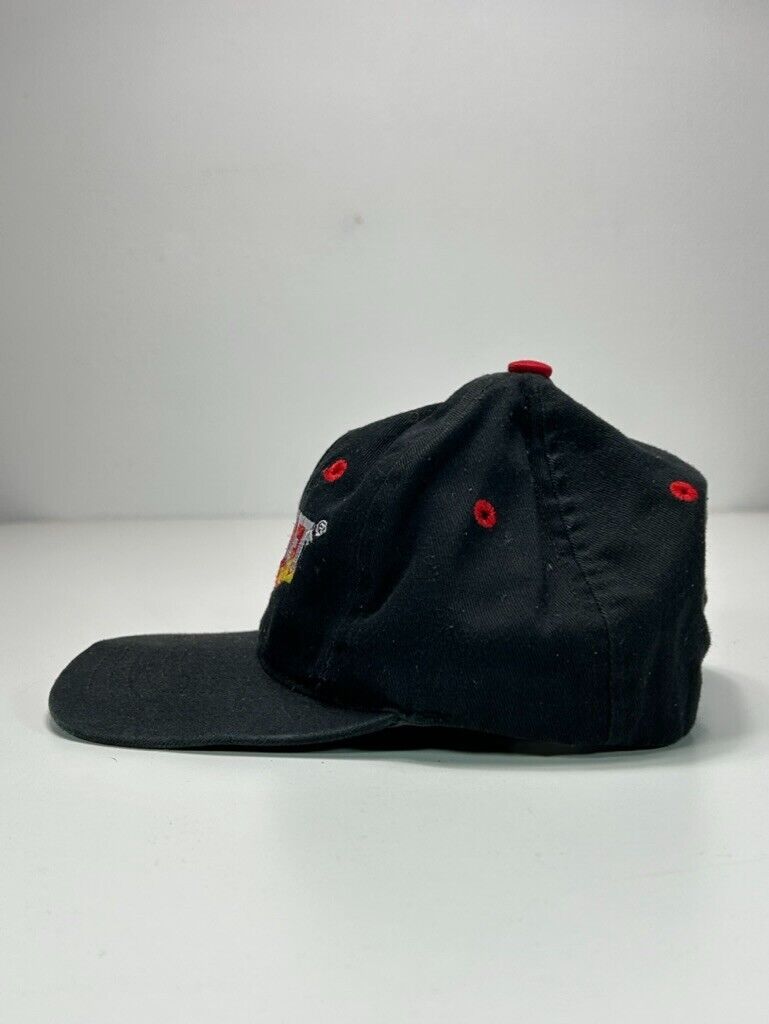 Vintage 90s Backdraft Movie Promo Embroidered Spellout Snapback Hat OSFA