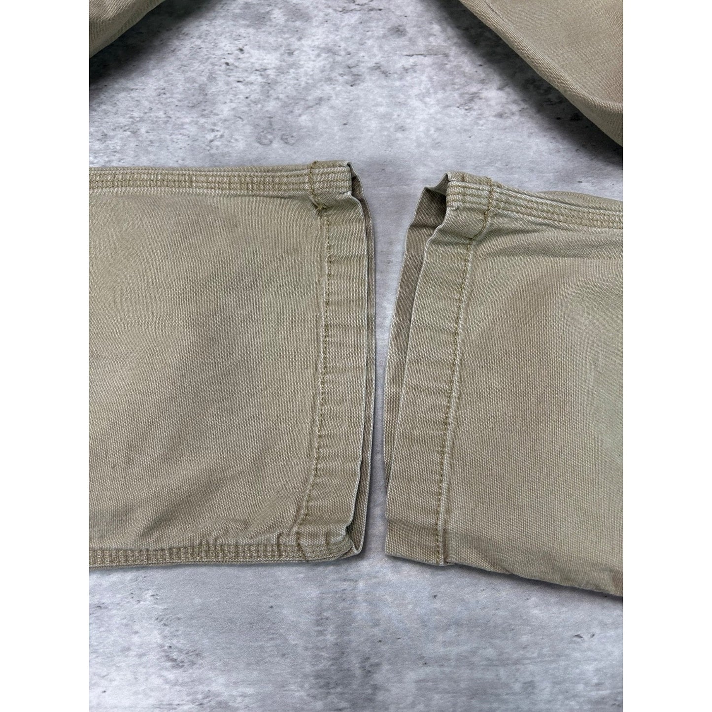 Carhartt Relaxed Fit Canvas Workwear Five Pocket Pants Size 39 Beige