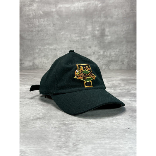 Vintage 90s Disney Winnie The Pooh Embroidered Tigger Strapback Hat OSFA Green