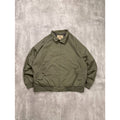Vintage Woolrich Plaid Lined Full Zip Collared Earth Tone Bomber Jacket Size 2XL