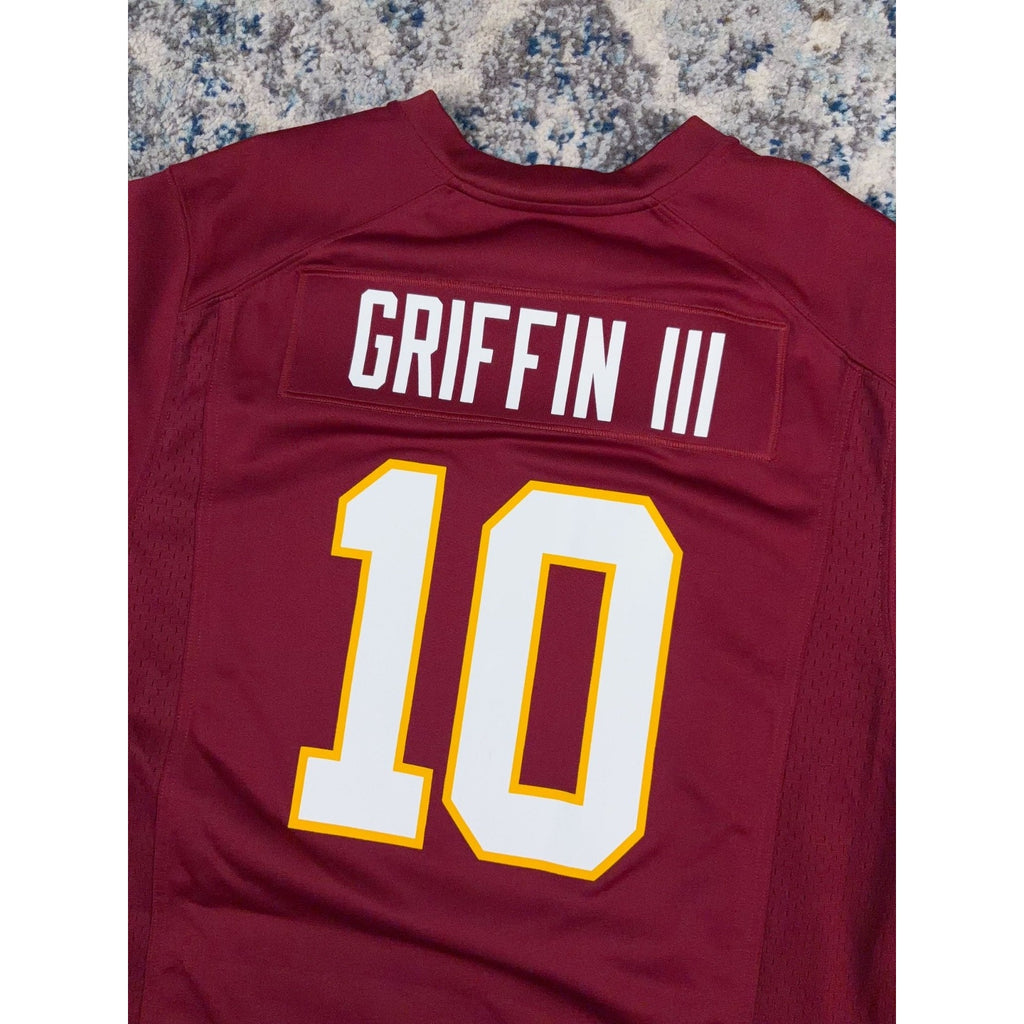 Vintage Robert Griffin III Washington Redskins NFL Nike Football Jersey Sz Large